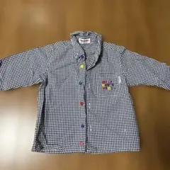 MIKI HOUSE チェック柄シャツ 90cm