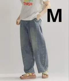 セルフカットバレルパンツ　ニコアンドのサムネイル