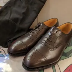 期間値下中★J.M. WESTON ダークブラウン ドレスシューズのサムネイル