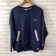 4.8 t209 フィラ アズノウアズピンキー トレーナー 長袖 F