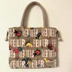 フェイラー ハイジ　手つき巾着　ポーチ