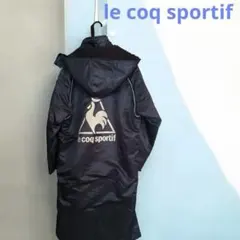 【美品】le coq sportif ベンチコート ネイビー