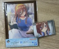 五等分の花嫁 ごとよめ 中野三玖 フレームスタンド 缶バッジ