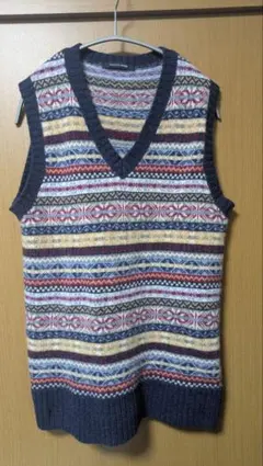 URBAN RESEARCH DOORS マルチ Vネック ベスト