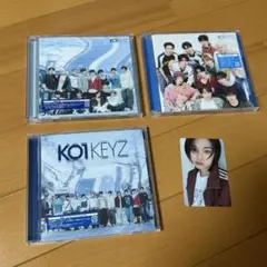 KO1KEYZ デビューシングル『KO1KEYZ』 3形態セット