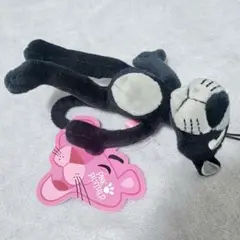 ピンクパンサー　ブラック　キーホルダー