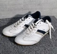 Lee スニーカー ローカット ホワイト ネイビー27.5cmのサムネイル