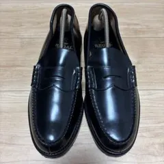 REGAL　2177　コインローファー　25.5 ビブラムソール　黒　レザー