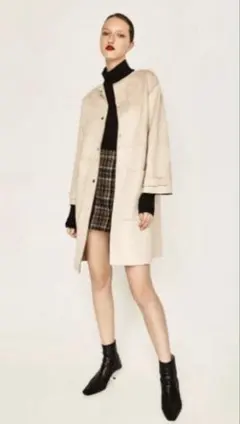 ZARA スエードコート