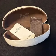 コーチ COACH サングラスケース　メガネケース クロス付き