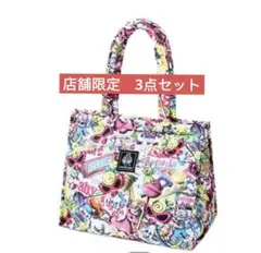 HYSTERIC MINI限定版 スクエアバッグ　サコッシュバッグステッカー付き