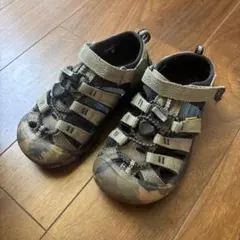 KEEN ✴︎迷彩 ✴︎サンダル　18.0