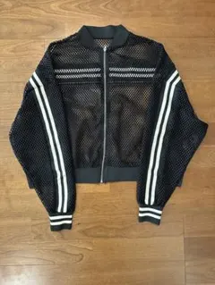 シアーメッシュブルゾン