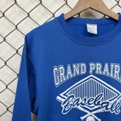 アメリカ古着 フルーツオブザルーム カレッジプリント スウェット トレーナー M