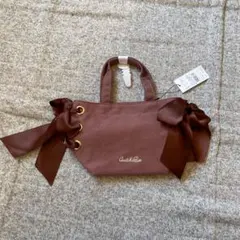 値下げしました！★リボン付★ミニバッグ