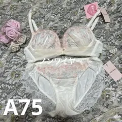 【新品未使用】チュチュアンナ　ブラ　ショーツセットアップ　運命のブラ　A75