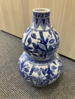 陶器 瀬戸物美濃焼 瓢箪型一輪挿し花生花瓶飾壺 - メルカリ