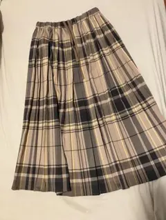 アーバンリサーチドアーズ　チェックプリーツスカート