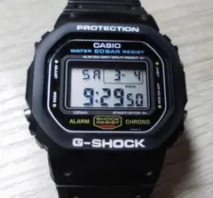 極レア カシオ Gショック DW-5600C-1 シリアル付裏蓋 ベゼル未使用