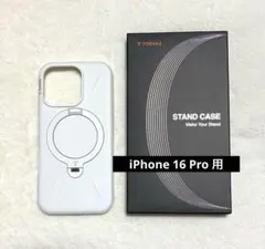 TORRAS iPhone 16 Pro 用 ケース ゼンマイ式スタンド