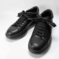 FILLIN　LUCENT　ブラック　厚底　スニーカー　26cm