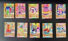 アイカツカード　ノーマル　ポップ　まとめ売り　バラエティータイルトップス