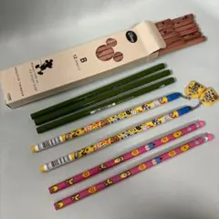 未使用 鉛筆 19本セット ミッキー ディズニー バスケ プーさん