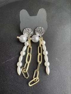 No.133【一点物】ハンドメイドピアス