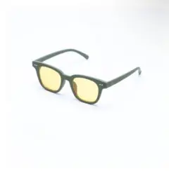 sunkak サングラス MATT KHAKI LIMITED オレンジ