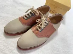 REGAL レースアップシューズ ベージュ/ブラウン