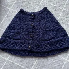 earth ニット肩掛け　ケープ