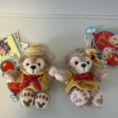 ダッフィー & シェリーメイ ぬいぐるみキーホルダー