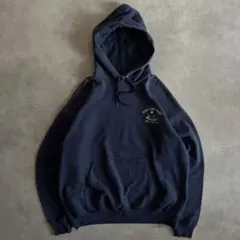 90s hanes ヘインズ アウトドア パーカー スウェット ネイビー