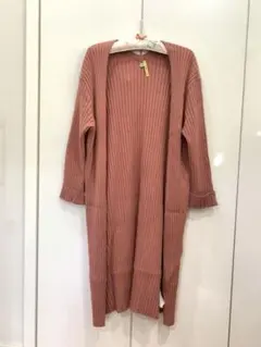 【ほぼ未使用・クリーニング済み】snidel ニットカーディガン ロングガーデ