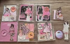 松本かれん 生誕 ラッフル アクスタ 缶バッジ まとめ売り - メルカリ