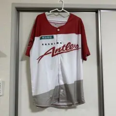 鹿島アントラーズ 明治安田生命J活 ベースボールシャツ 未使用 フリーサイズのサムネイル