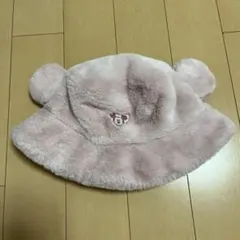 ディズニー 帽子 バケットハット もこもこ