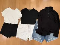 レディース　シーイン　GU まとめ売り　6点セット　ショートパンツ　カットソー