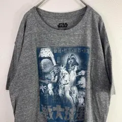 USA古着 star wars スターウォーズ Tシャツ グレー