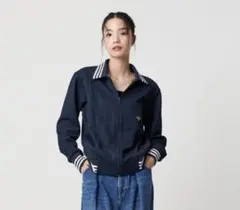 新品未使用 adidas レトロブルゾン(ネイビー) XS トラックジャケット