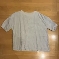 中川政七商店 麻布 Tシャツ ライトグレーのサムネイル