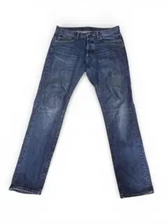 Slim Straight デニム 34サイズ ダークブルー W34 L34