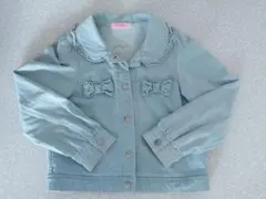 Kiss Drop ライトブルージャケット 130