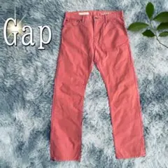 Gap 1969 股下76cmストレートデニム（M）ピンク