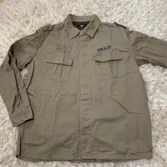 お値下げ　大きいサイズ　おしゃれ　B&T CLUB 長袖シャツ　ミリタリーシャツのサムネイル