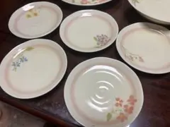 桂由美　お皿7枚セット