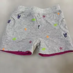 エックスガールファーストステージ　リバーシブルショートパンツ　80のサムネイル