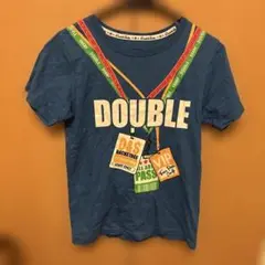 DOUBLE SHARP Tシャツ キッズ用 ブルー150