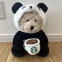 値下げ 香港 限定 スターバックス ベアリスタ パンダ ぬいぐるみのサムネイル