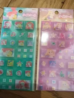 専用　タイルシール　ディズニー　ラプンツェル、アリエル